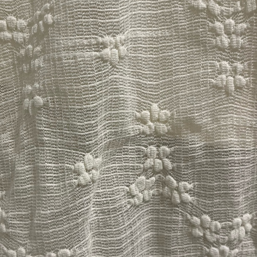 Cider Sheer Lace Tie-Front XLarge Longsleeve Top Bell Sleeves - Picture 7 of 9